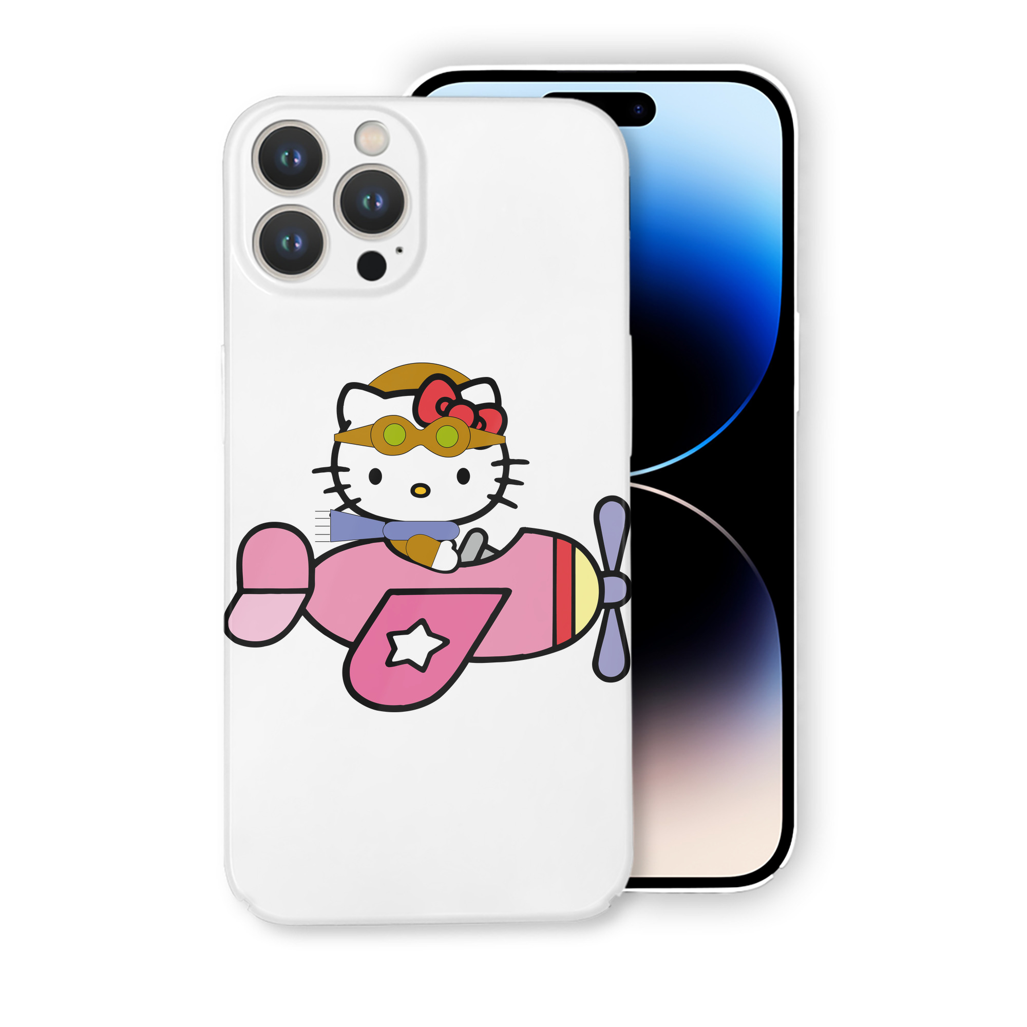 （画像用） Hello Kitty ハローキティ 【iPhone 14シリーズ対応】ハードケース